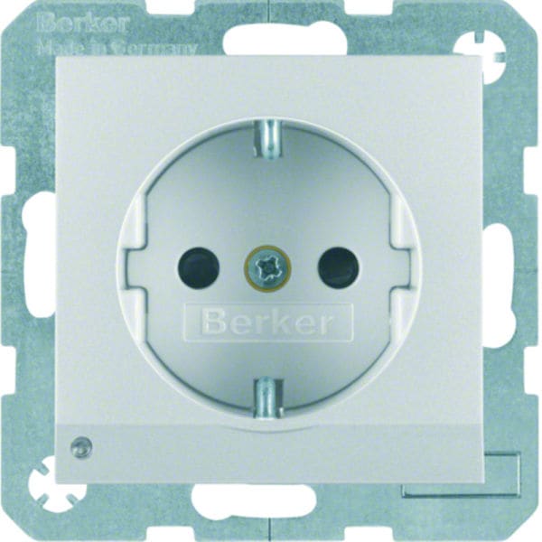 BERKER - S.1/B.x SSD mit LED-Beleuchtung alu matt