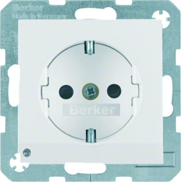BERKER - S.1/B.x SSD mit LED- Ambientebeleuchtung polarweiß matt
