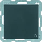 BERKER - Q.x SSD mit Klappdeckel und erh. Berührungsschutz anthrazit samt