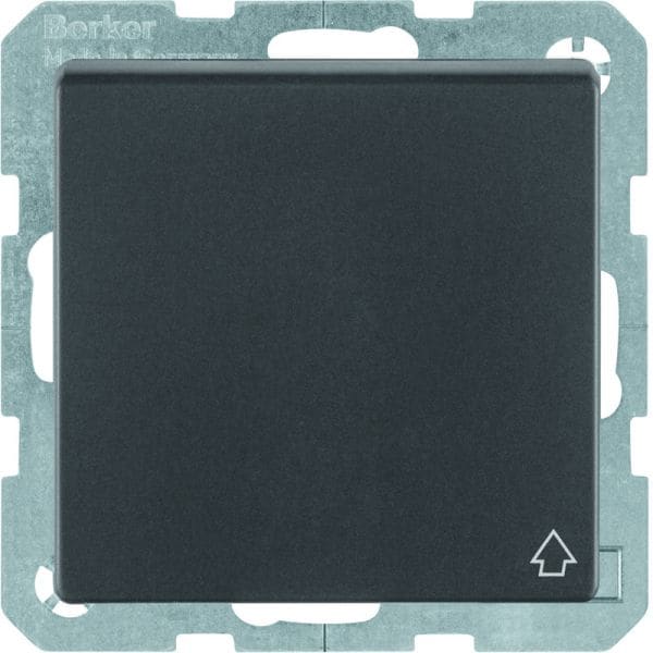 BERKER - Q.x SSD mit Klappdeckel anthrazit samt