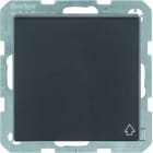 BERKER - Q.x SSD mit Klappdeckel anthrazit samt