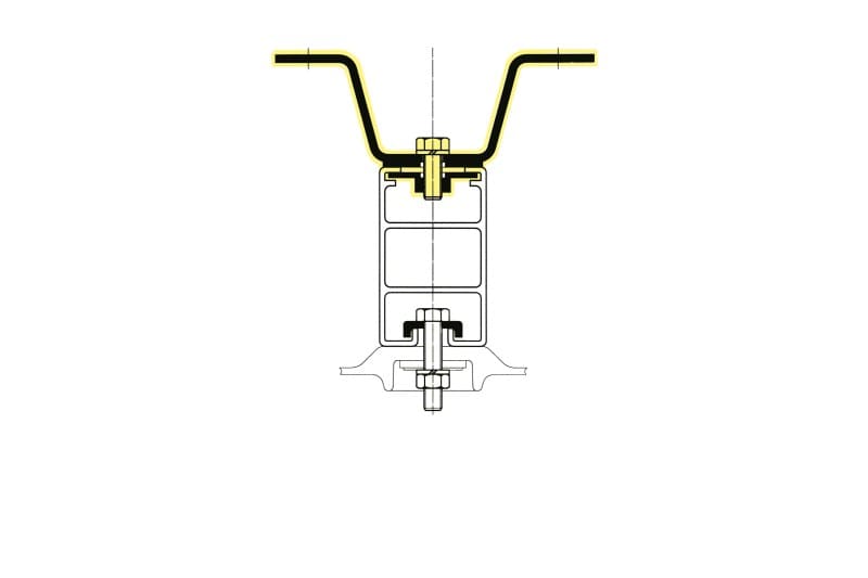 SCHUCH - Deckenschiene 183 A