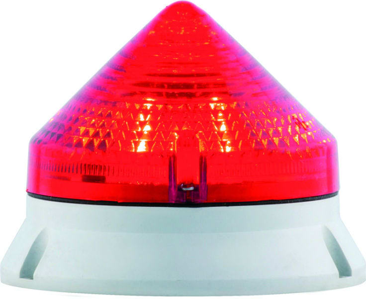 SIRENA - Blitzl. CTL X 900, 240V AC,rot 1J/LRX, Xenonlicht, m.Leuchtmittel,IP54