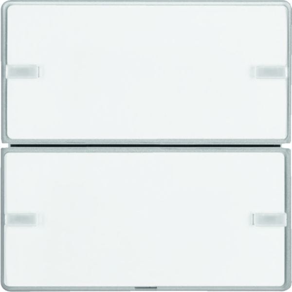 BERKER - KNX Q.x Tastsensor 2fach Komfort alu samt