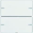 BERKER - KNX Q.x Tastsensor 2fach Komfort polarweiß samt