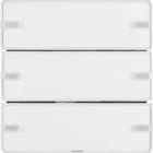 BERKER - KNX Q.x Tastsensor 3fach Komfort polarweiß samt