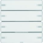 BERKER - KNX Q.x Tastsensor 4fach Komfort polarweiß samt