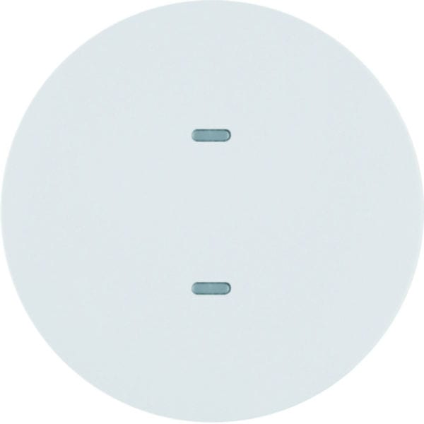 BERKER - KNX R.x Tastsensor 1fach Komfort polarweiß glänzend