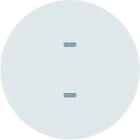 BERKER - KNX R.x Tastsensor 1fach Komfort polarweiß glänzend