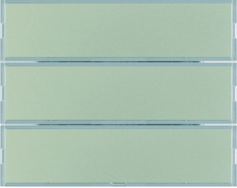 BERKER - KNX K.5 Tastsensor 3fach Komfort edelstahl lackiert