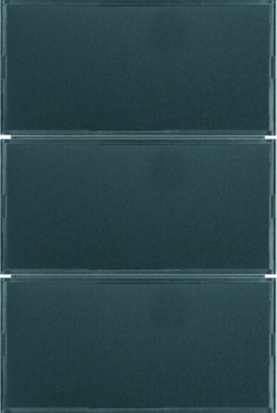 BERKER - KNX S.1/B.x Tastsensor 3fach Komfort anthrazit/alu