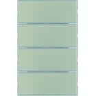 BERKER - KNX K.5 Tastsensor 4fach Komfort edelstahl matt