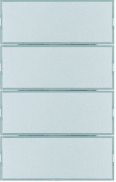 BERKER - KNX K.5 Tastsensor 4fach Komfort alu matt