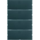 BERKER - KNX K.1 Tastsensor 4fach Komfort anthrazit matt