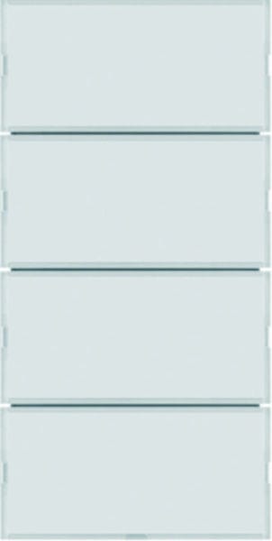 BERKER - KNX S.1/B.x Tastsensor 4fach Komfort weiß/polarweiß