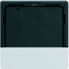 BERKER - KNX Q.x Abdeckung für RTR/RC polarweiß samt