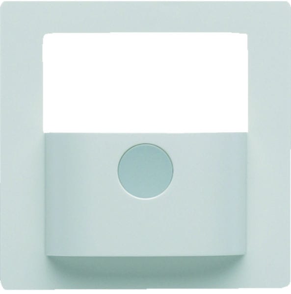 BERKER - KNX Q.x Abdeckung für Bewegungsmelder-Modul polarweiß samt