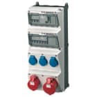 MENNEKES - Steckdosen-Kombi AMAXX 4 3xSSTD 1x16/5 1x32/5, IP44 + Abs. LS+N