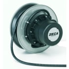 ZECA - Aluminium-Kabelaufroller Serie 1400 Kol.50A,Leiter:5x2,5mm²,Kabellänge:12+2m
