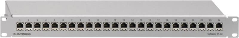 RUTENBECK - Patchpanel Cat.6A iso 24fach 19