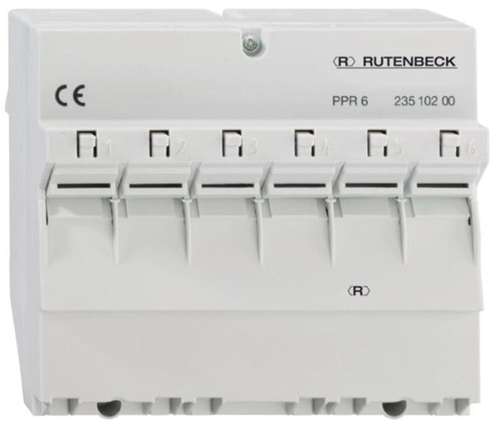 RUTENBECK - Patchpanel Cat.6/ClassE 6fach, PPR6, REG, 6TE