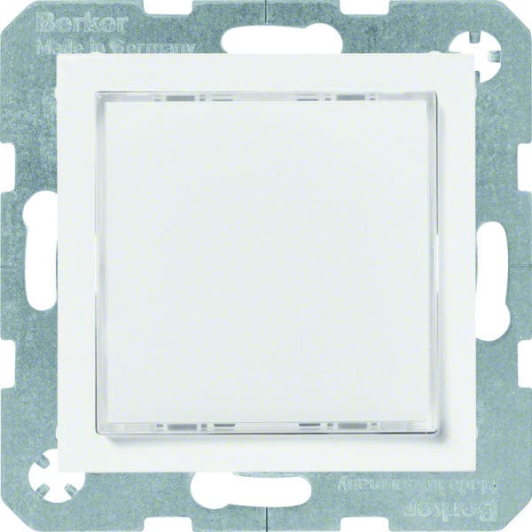 BERKER - S.1/B.x LED-Signallicht weiße Beleuchtung, polarweiß glänzend