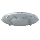 KAISER - Einbaugehäuse, HaloX 180 Frontteil, Einbaudurchmesser Ø 100 mm für Ortbeton