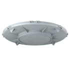 KAISER - Einbaugehäuse, HaloX 180 Frontteil, Einbaudurchmesser Ø 110 mm für Ortbeton