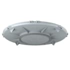 KAISER - Einbaugehäuse, HaloX 180 Frontteil, Einbaudurchmesser Ø 100 mm f. Sichtbeton