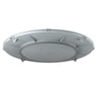 KAISER - Einbaugehäuse, HaloX 250 Frontteil, Einbaudurchmesser Ø 180 mm f. Sichtbeton