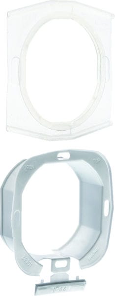 BERKER - R.x Dichtungsset für Jalousie- Schlüsselschalter transparent