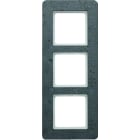 BERKER - Q.7 Rahmen 3fach Beton grau