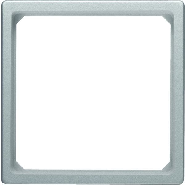 BERKER - Q.x Adapterring für Zentralstück 50 x 50 mm alu samt