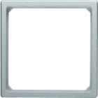 BERKER - Q.x Adapterring für Zentralstück 50 x 50 mm alu samt