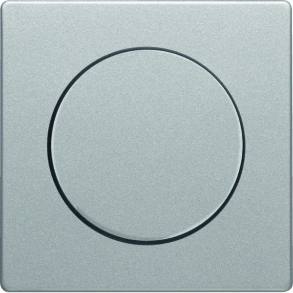 BERKER - Q.x Zentralstück für Drehdimmer alu samt