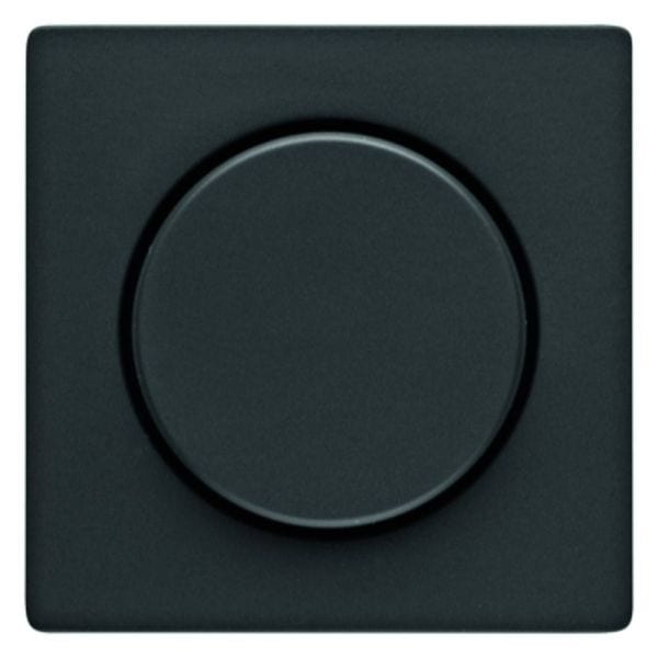 BERKER - Q.x Zentralstück für Drehdimmer anthrazit samt