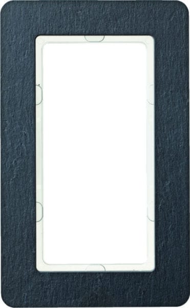 BERKER - KNX Q.7 Rahmen mit großem Ausschnitt Schiefer