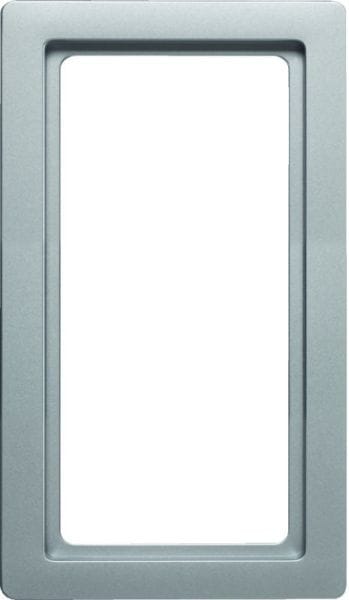 BERKER - KNX Q.1 Rahmen mit großem Ausschnitt alu samt