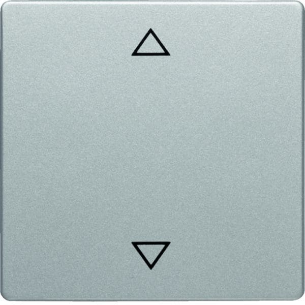 BERKER - Q.x Wippe mit Aufdruck Symbol Pfeile alu samt
