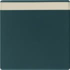 BERKER - Q.x Wippe mit Schriftleiste anthrazit samt
