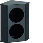 BERKER - INTEGRO TWIN-Box Leergehäuse anthrazit matt