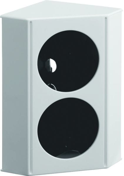 BERKER - INTEGRO TWIN-Box Leergehäuse polarweiß glänzend