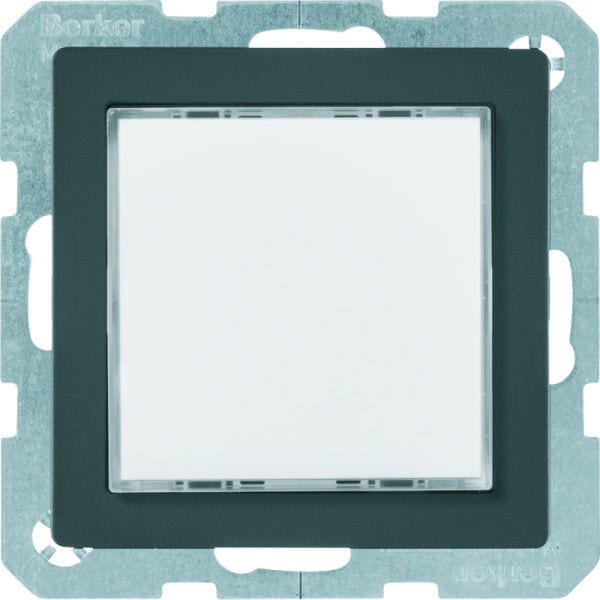 BERKER - Q.x LED-Signallicht RGB anthrazit samt