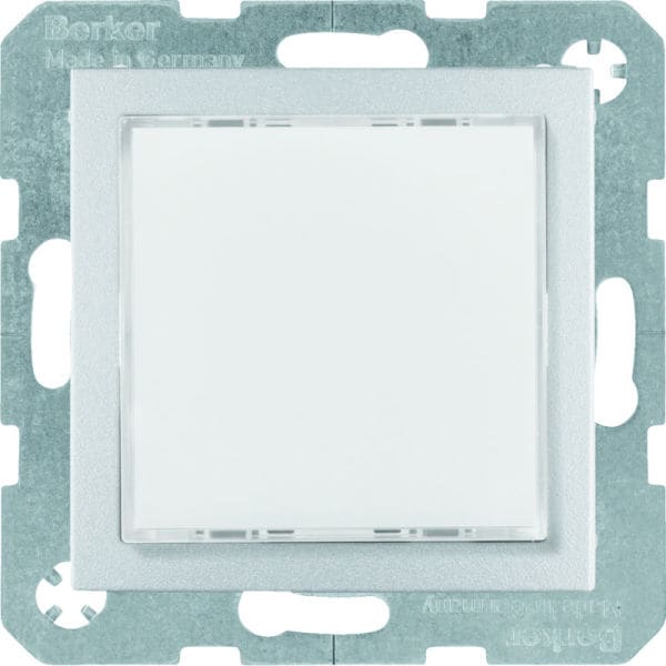 BERKER - S.1/B.x LED-Signallicht weiße Beleuchtung, alu matt