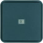 BERKER - KNX W.1 Wippe für Taster-BA 1fach mit Linse grau