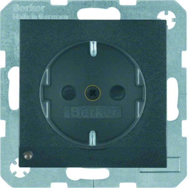BERKER - S.1/B.x SSD mit LED-Beleuchtung anthrazit matt