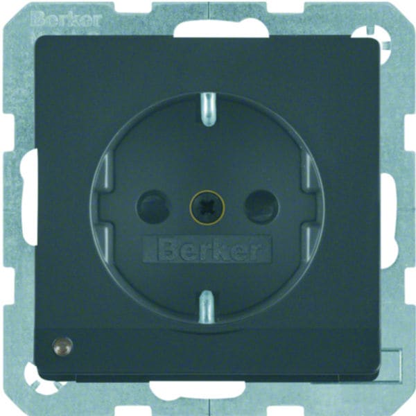 BERKER - Q.x SSD mit LED- Ambientebeleuchtung anthrazit samt