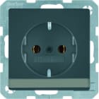 BERKER - Q.x SSD mit Schriftleiste anthrazit samt