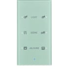BERKER - KNX TS Sensor 3fach Komfort konfiguriert Glas alu
