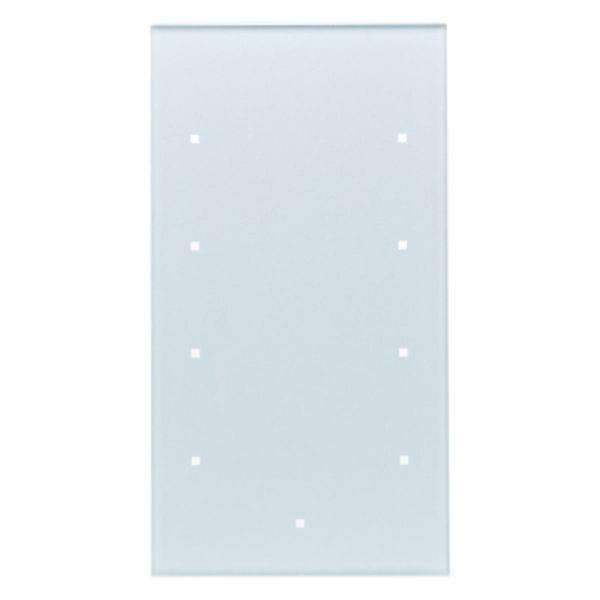 BERKER - KNX TS Sensor 4fach Komfort Glas alu